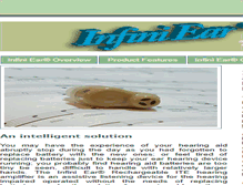 Tablet Screenshot of infiniear.com